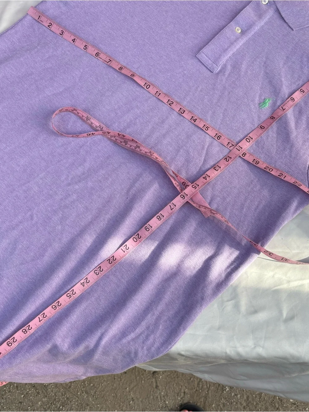 Polo Ralph Lauren Purple Polo Shirt Cotton NWT New with tags LT
